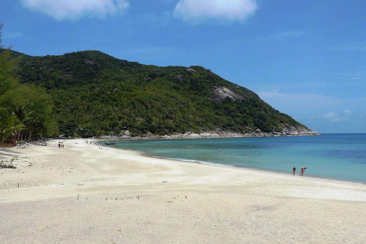 Una spiaggia di Koh Phangan