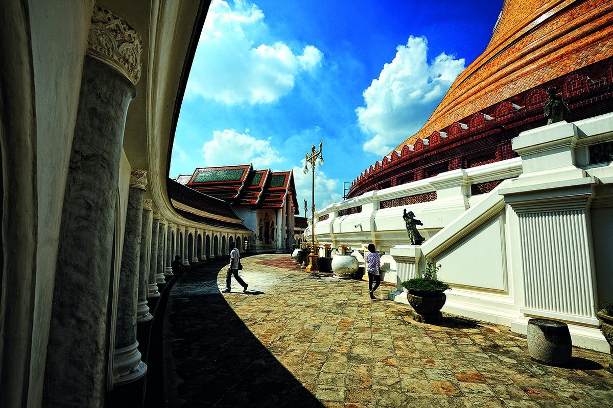 Il Phra Pathom Chedi a Nakhon Pathom