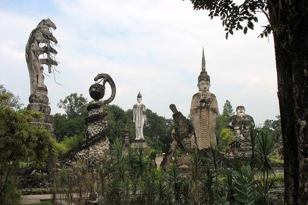 Il parco di sculture di Sala Kaew Ku a Nong Khai