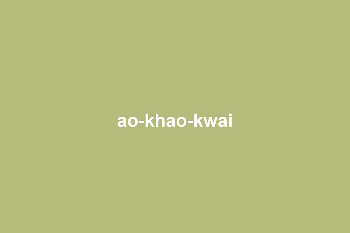 Segnaposto: la baia di Ao Khao Kwai a Koh Phayam