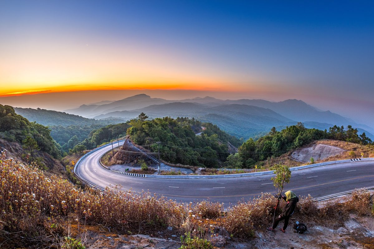 Il belvedere al chilometro 41 sul Doi Inthanon