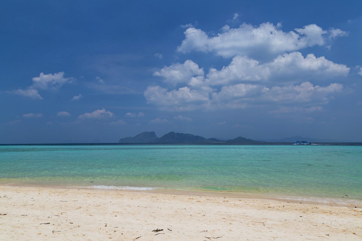 Una spiaggia delle isole di Trang