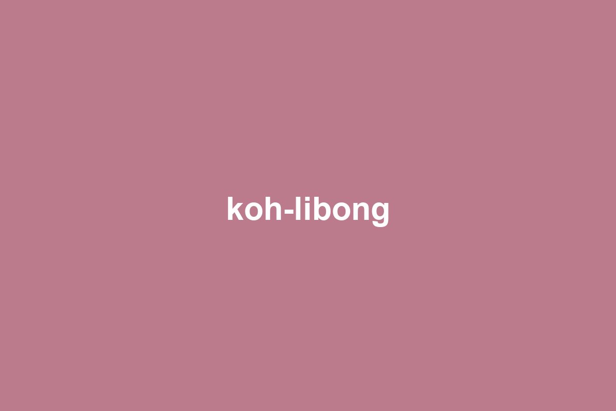 Segnaposto: la costa di Koh Libong con le barche dei pescatori