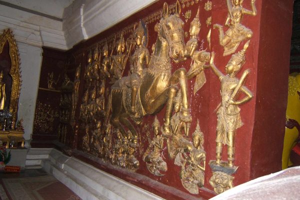 Il chedi del Wat Phra Mahathat a Nakhon Si Thammarat