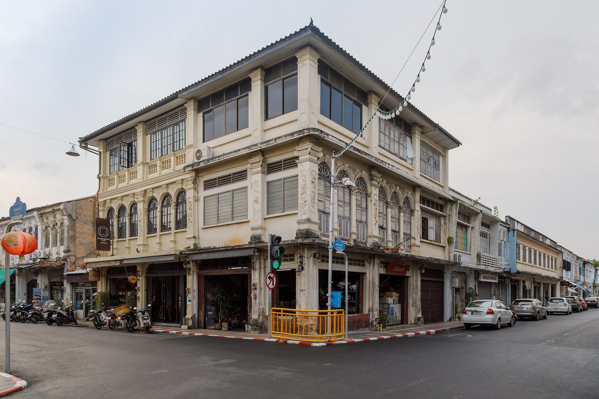 Le case sino-portoghesi della città vecchia di Phuket