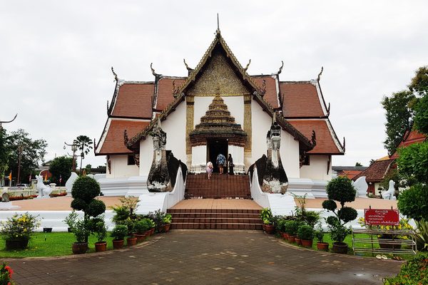 La sala a croce del Wat Phumin a Nan